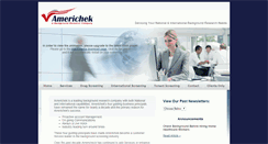 Desktop Screenshot of americhek.com